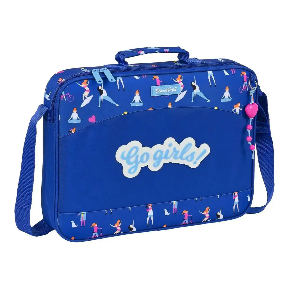 Cartable d ecole blackfit8 go girls bleu 38 x 28 x 6 cm _9558. DIAYTAR COTE D'IVOIRE - L'Art du Shopping Sublime. Naviguez à travers notre catalogue et choisissez parmi des produits qui ajoutent une touche raffinée à votre vie quotidienne.