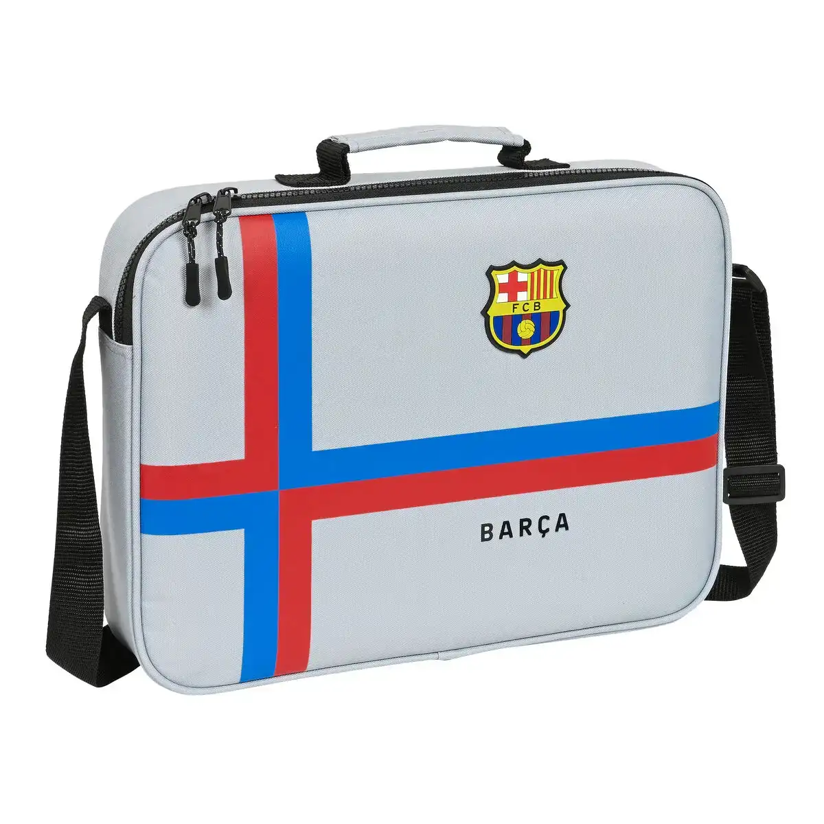 Cartable d ecole f c barcelona gris 38 x 28 x 6 cm _8664. DIAYTAR COTE D'IVOIRE - Votre Portail vers l'Extraordinaire. Parcourez nos collections et découvrez des produits qui vous emmènent au-delà de l'ordinaire, créant une expérience de shopping mémorable.