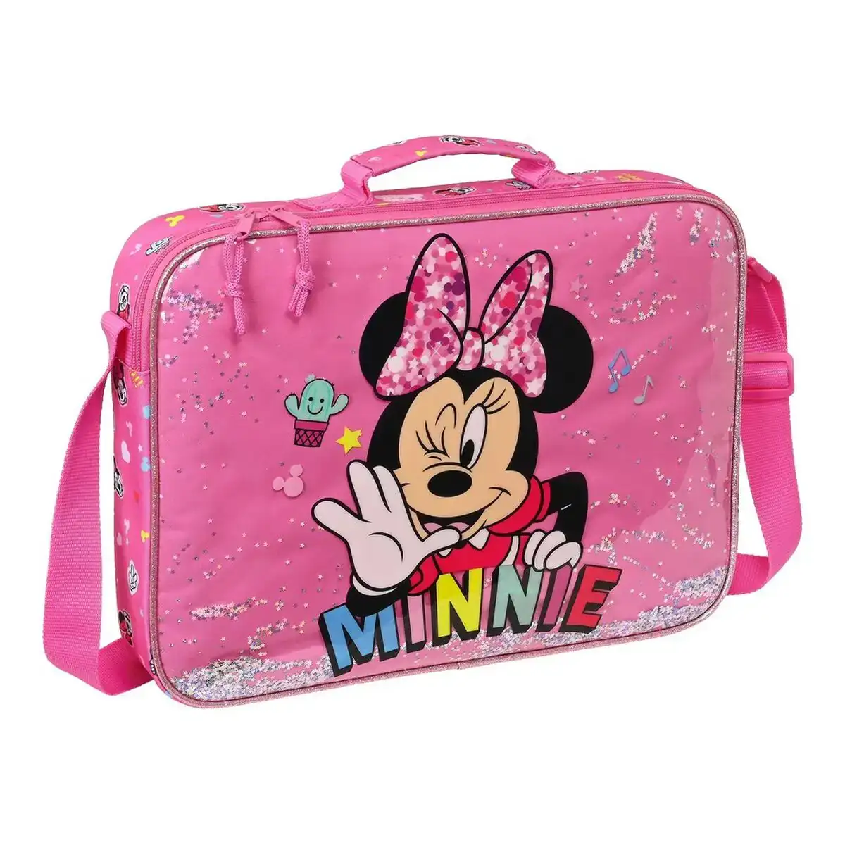 Cartable d ecole minnie mouse lucky rose 38 x 28 x 6 cm_6188. Bienvenue chez DIAYTAR COTE D'IVOIRE - Où le Shopping Devient un Plaisir. Découvrez notre boutique en ligne et trouvez des trésors qui égaieront chaque jour de votre vie.