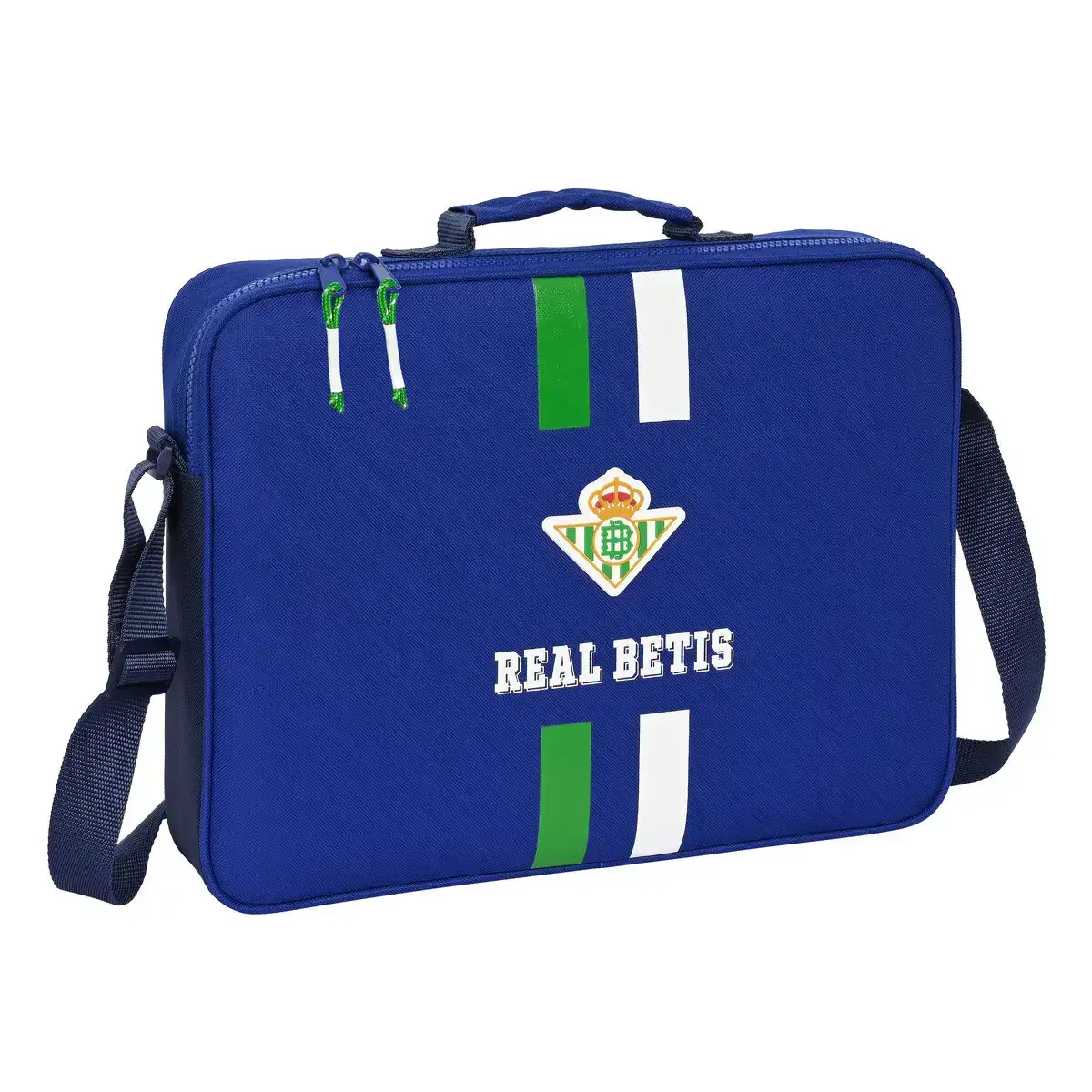 Cartable d ecole real betis balompie bleu 38 x 28 x 6 cm _6031. DIAYTAR COTE D'IVOIRE - Où la Tradition s'Harmonise avec le Moderne. Parcourez notre gamme diversifiée et choisissez des produits qui révèlent l'âme du Côte d'Ivoire.