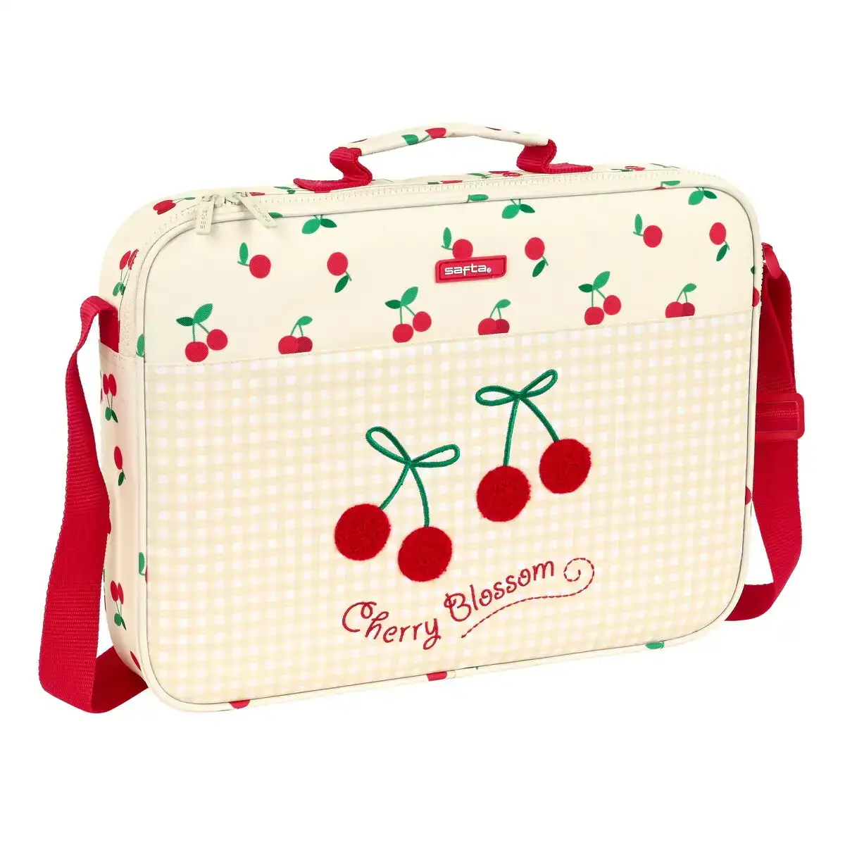 Cartable d ecole safta cherry beige 38 x 28 x 6 cm _4073. Entrez dans l'Univers de DIAYTAR COTE D'IVOIRE - Où Choisir est un Plaisir. Explorez notre gamme variée et trouvez des articles qui parlent à votre cœur et à votre style.