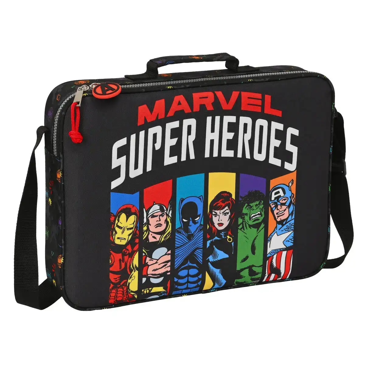 Cartable d ecole the avengers super heroes noir 38 x 28 x 6 cm _3887. DIAYTAR COTE D'IVOIRE - Votre Portail Vers l'Exclusivité. Explorez notre boutique en ligne pour trouver des produits uniques et exclusifs, conçus pour les amateurs de qualité.