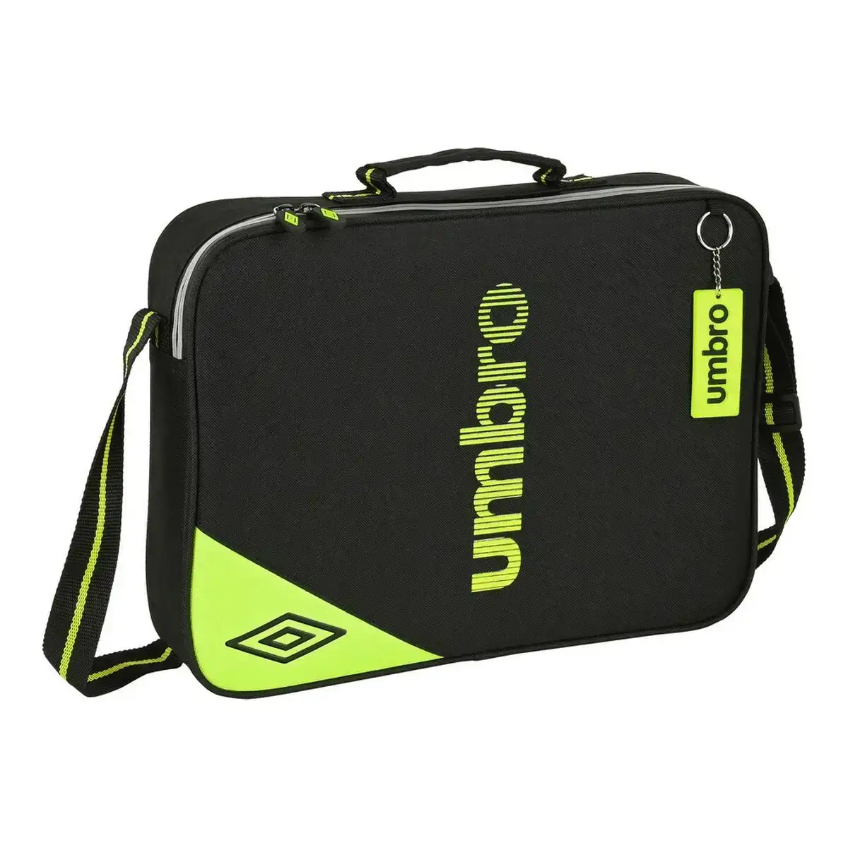 Cartable d ecole umbro essentials noir citron 38 x 28 x 6 cm_4373. DIAYTAR COTE D'IVOIRE - L'Essence de la Tradition et de la Modernité réunies. Explorez notre plateforme en ligne pour trouver des produits authentiques du Côte d'Ivoire, tout en découvrant les dernières tendances du monde moderne.