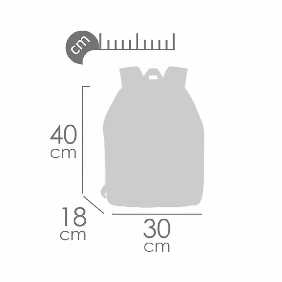 Cartable decuevas 40 x 30 x 18 cm rose_4274. DIAYTAR COTE D'IVOIRE - Là où Chaque Achat a du Sens. Explorez notre gamme et choisissez des produits qui racontent une histoire, votre histoire.