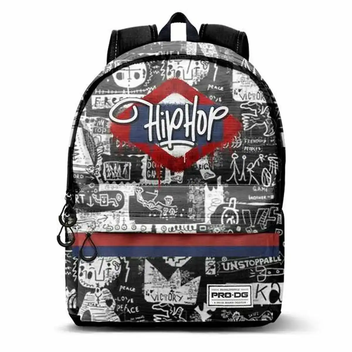 Cartable karactermania prodg underhiphop fan 41 x 30 x 18 cm_5523. DIAYTAR COTE D'IVOIRE - Votre Passage vers le Raffinement. Plongez dans notre univers de produits exquis et choisissez des articles qui ajoutent une touche de sophistication à votre vie.