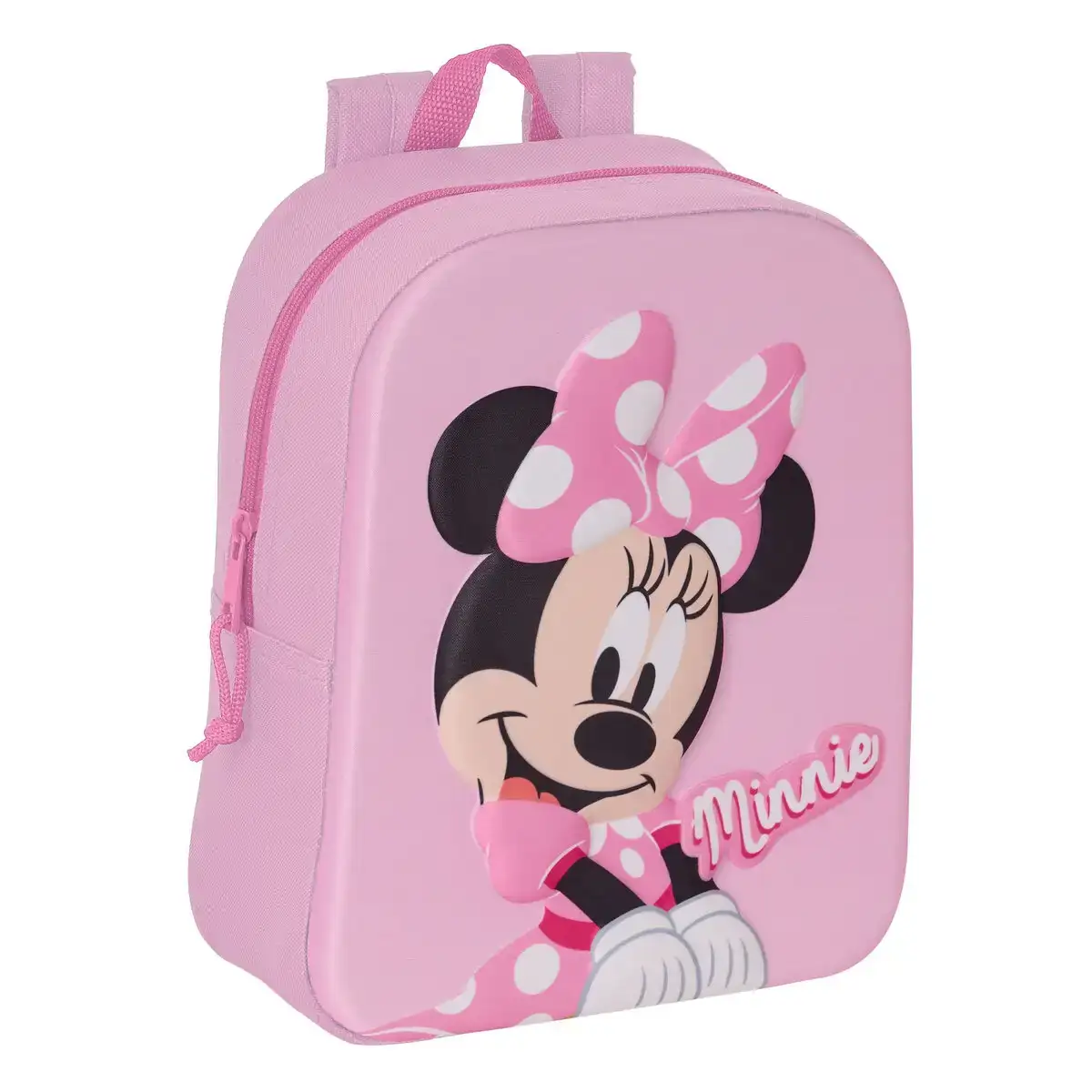 Cartable minnie mouse 3d rose 22 x 27 x 10 cm_2260. DIAYTAR COTE D'IVOIRE - Où Choisir Rime avec Qualité. Découvrez notre sélection soigneusement conçue et choisissez des articles qui incarnent l'excellence et l'innovation.