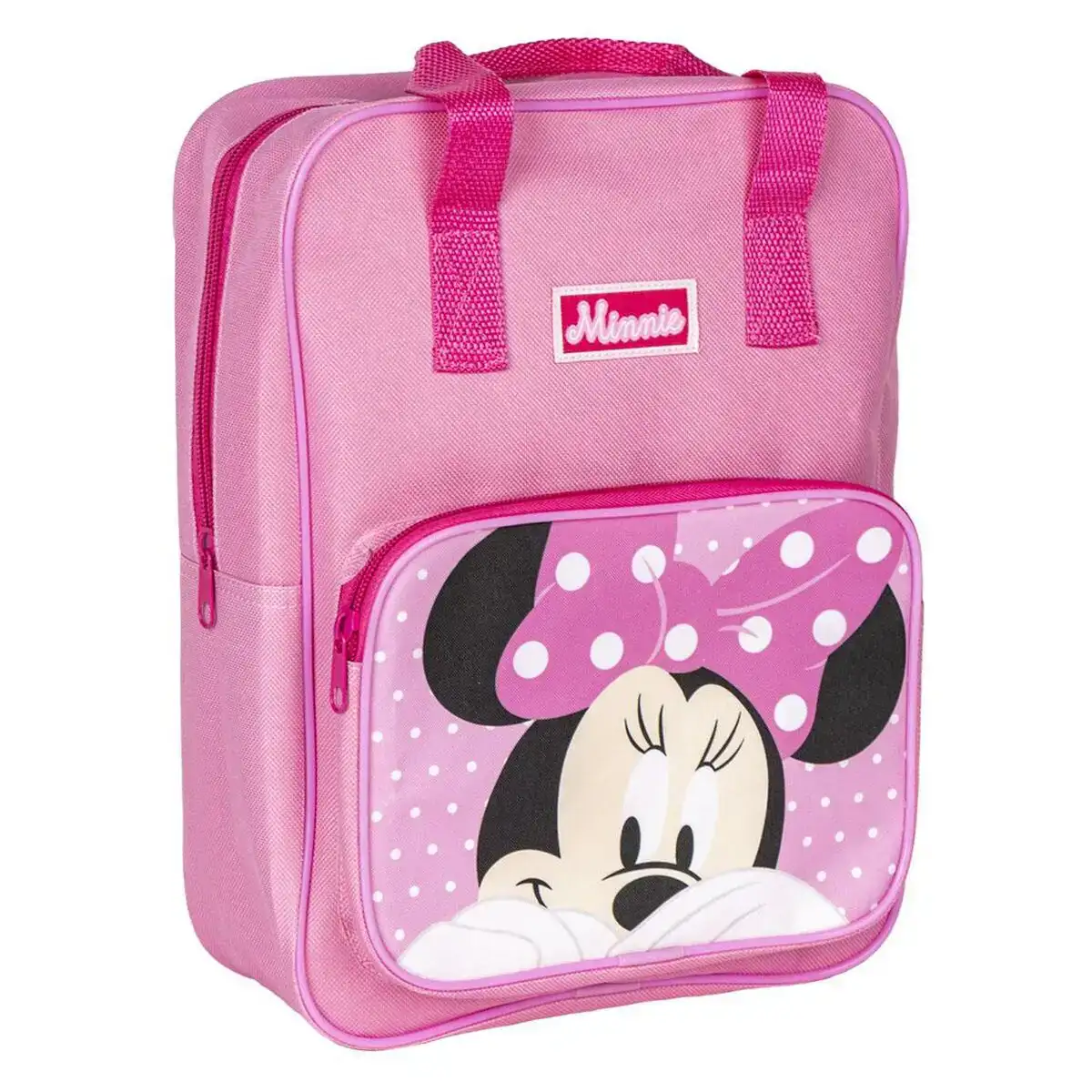 Cartable minnie mouse rose_6949. Bienvenue chez DIAYTAR COTE D'IVOIRE - Où Chaque Produit a son Histoire. Plongez dans notre sélection diversifiée et découvrez des articles qui racontent le riche patrimoine sénégalais.