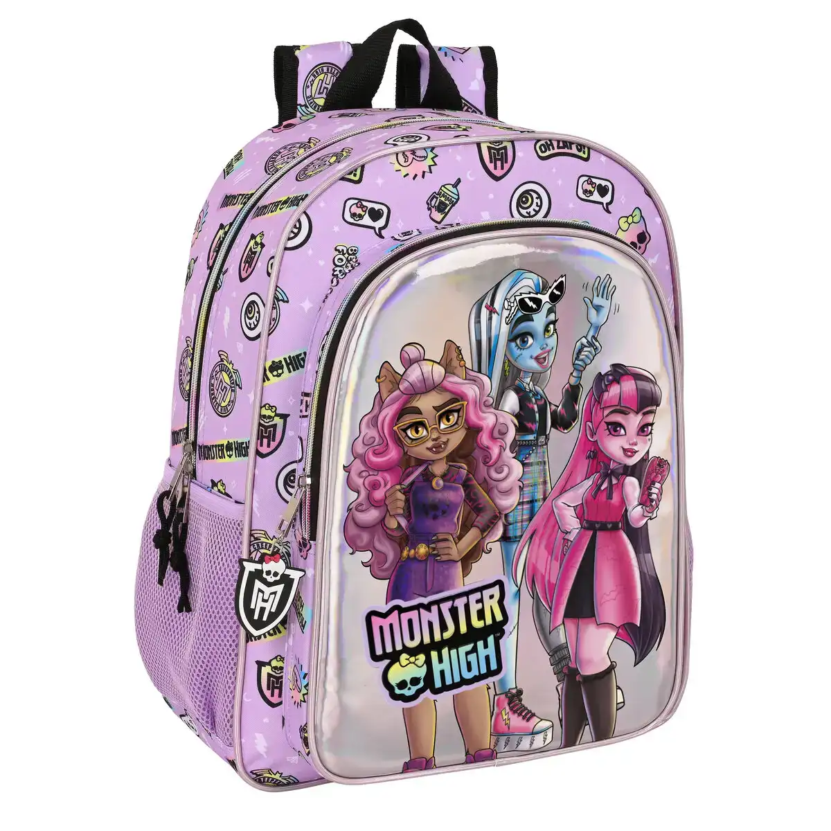 Cartable monster high best boos lila 33 x 42 x 14 cm_4847. DIAYTAR COTE D'IVOIRE - L'Art de Magasiner sans Limites. Naviguez à travers notre collection diversifiée pour trouver des produits qui élargiront vos horizons shopping.
