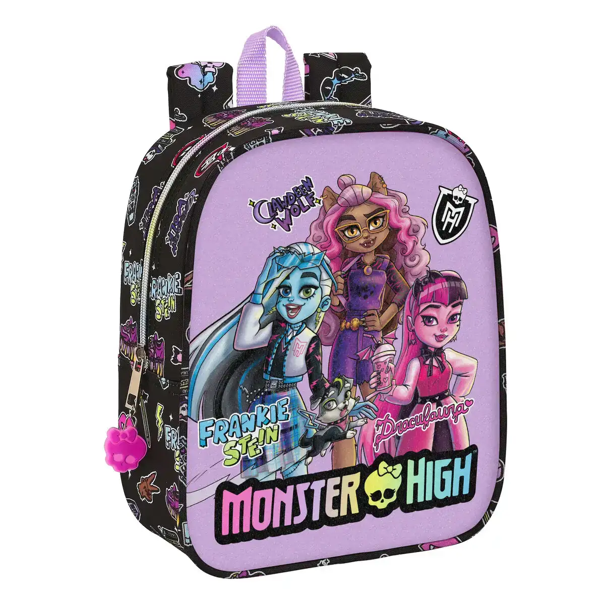 Cartable monster high creep noir 22 x 27 x 10 cm_6682. DIAYTAR COTE D'IVOIRE - L'Odyssée du Shopping à Votre Portée. Parcourez notre boutique en ligne et partez à la découverte d'articles qui rendront chaque jour spécial.