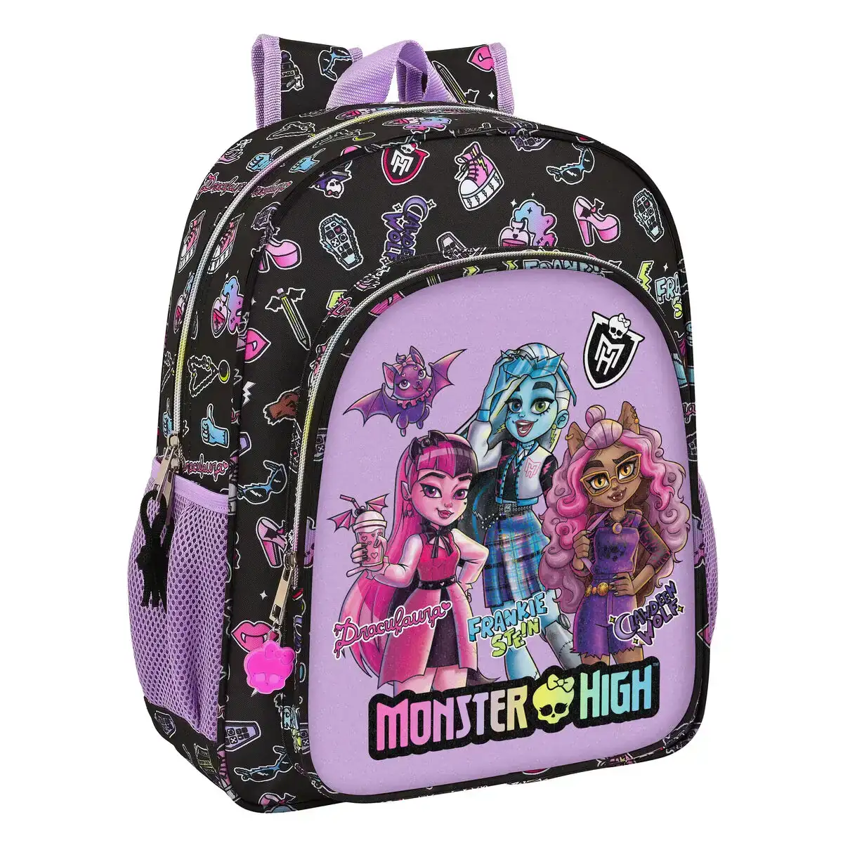 Cartable monster high creep noir 32 x 38 x 12 cm_6070. Bienvenue chez DIAYTAR COTE D'IVOIRE - Où l'Authenticité Rencontre l'Accessibilité. Explorez notre sélection abordable et découvrez des articles qui incarnent l'essence du Côte d'Ivoire.