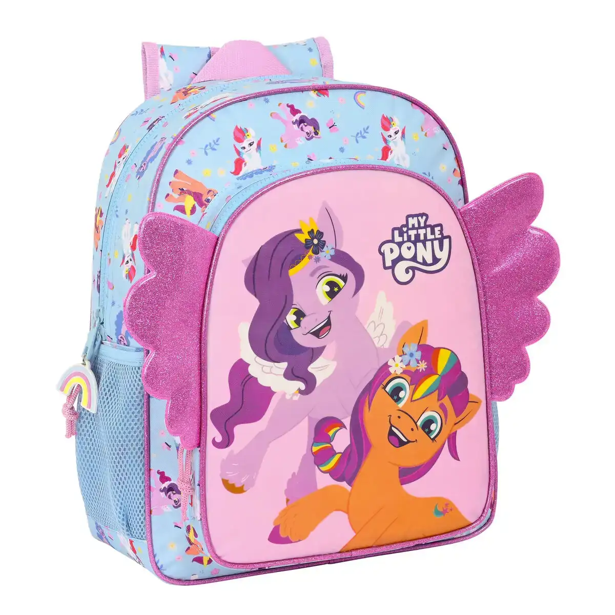 Cartable my little pony wild free 32 x 38 x 12 cm bleu rose_4542. Bienvenue chez DIAYTAR COTE D'IVOIRE - Où le Shopping Devient une Aventure. Découvrez notre collection diversifiée et explorez des produits qui reflètent la diversité du Côte d'Ivoire.