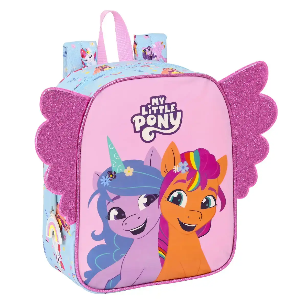 Cartable my little pony wild free bleu rose 22 x 27 x 10 cm_4405. Entrez dans l'Univers de DIAYTAR COTE D'IVOIRE - Où le Choix Rencontre l'Authenticité. Explorez nos rayons virtuels et trouvez des produits qui incarnent la richesse de notre culture.
