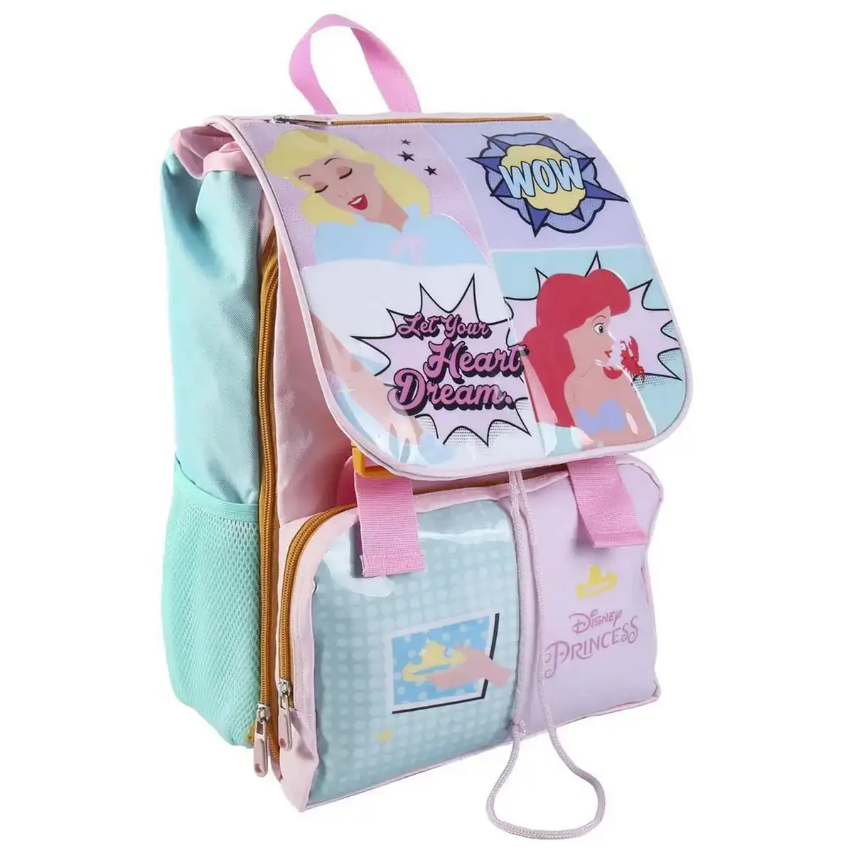Cartable princesses disney rose 28 5 x 15 x 41 cm _9598. DIAYTAR COTE D'IVOIRE - Là où Chaque Produit Évoque une Émotion. Parcourez notre catalogue et choisissez des articles qui vous touchent et qui enrichissent votre expérience.