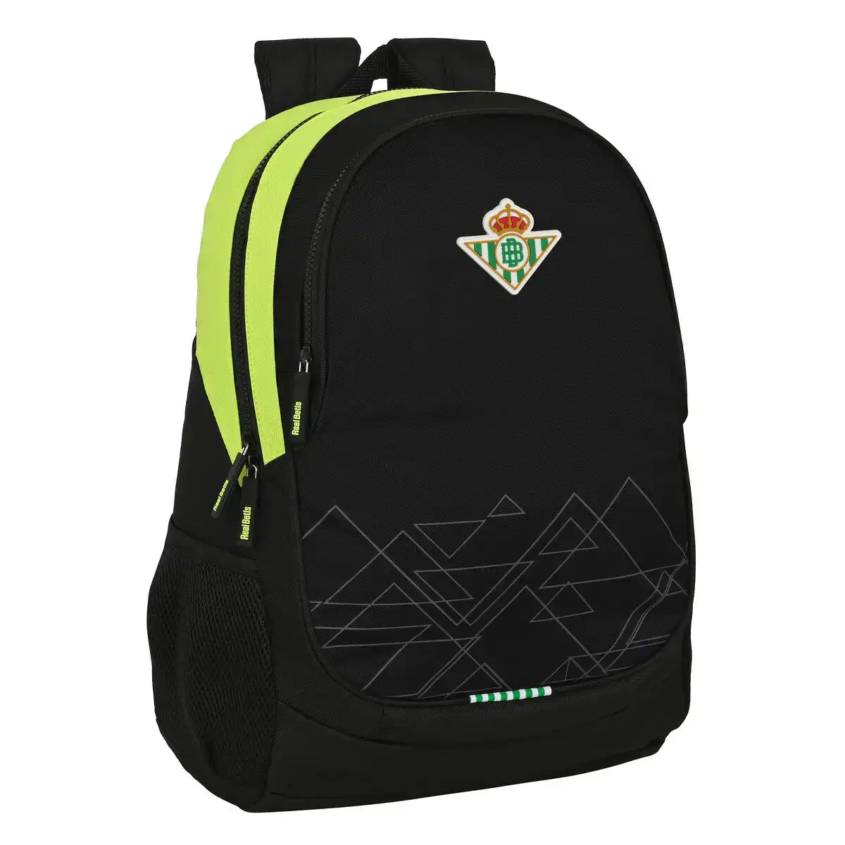 Cartable real betis balompie noir citron 32 x 44 x 16 cm_1853. DIAYTAR COTE D'IVOIRE - Là où la Découverte est au Rendez-vous. Plongez dans notre catalogue et trouvez des articles qui éveilleront votre curiosité et élargiront vos horizons.
