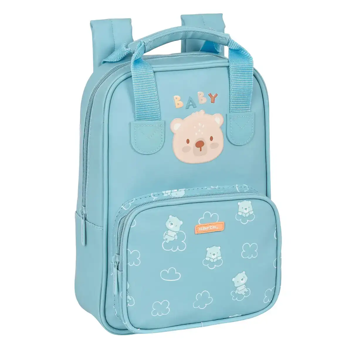 Cartable safta baby bear 20 x 28 x 8 cm bleu_6510. DIAYTAR COTE D'IVOIRE - Là où le Shopping Devient une Expérience. Naviguez à travers notre catalogue diversifié et découvrez des produits qui ajoutent de la couleur et de la passion à votre vie.