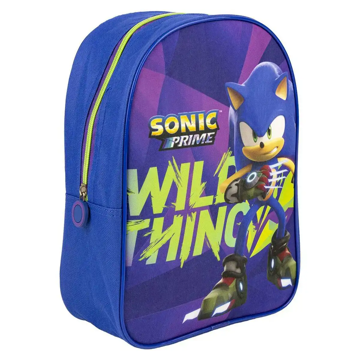 Cartable sonic bleu 24 5 x 10 x 29 cm_1632. DIAYTAR COTE D'IVOIRE - Là où Choisir est un Acte d'Amour pour la Culture Côte d'Ivoireaise. Explorez notre gamme et choisissez des produits qui célèbrent la richesse de notre patrimoine.