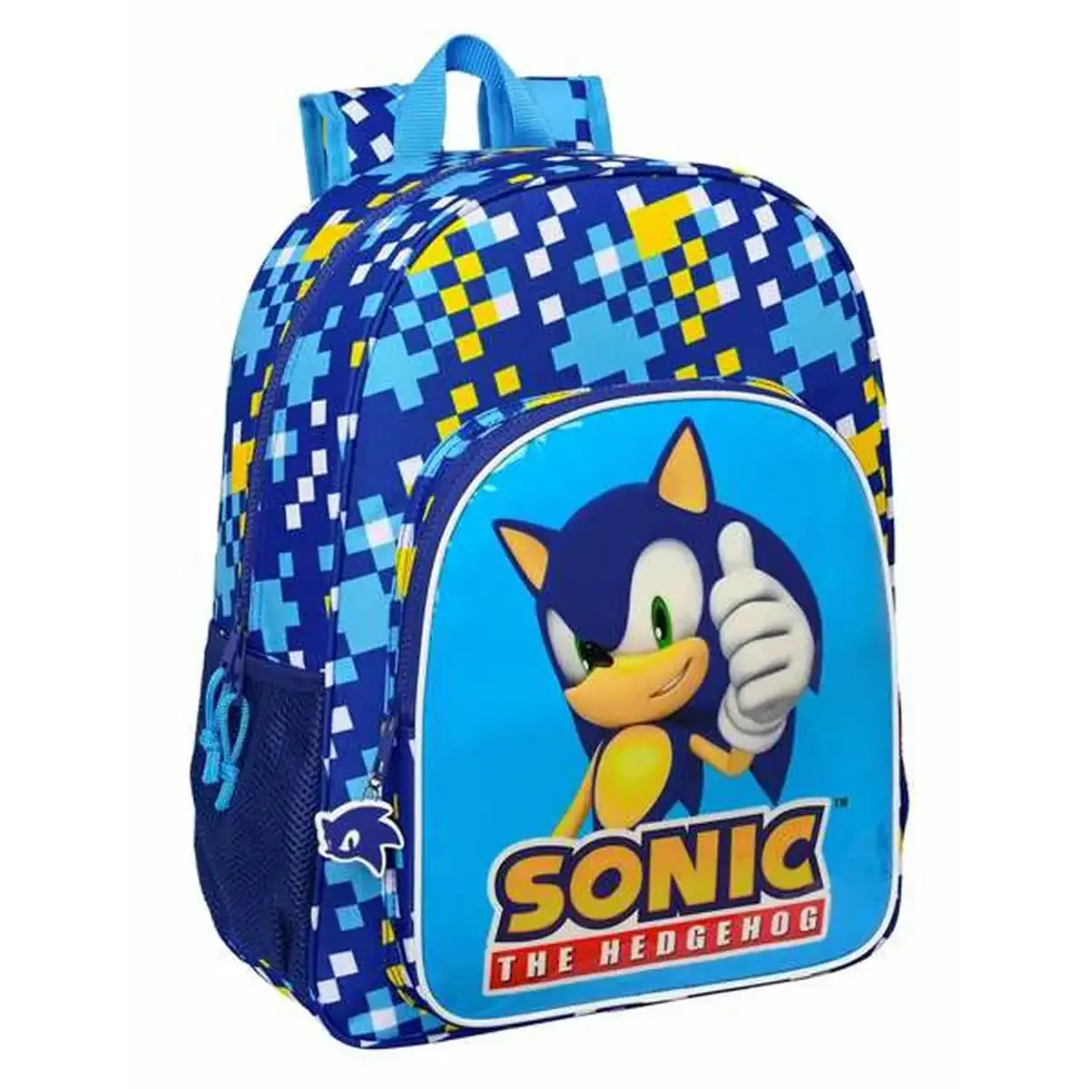 Cartable sonic speed 33 x 42 x 14 cm bleu 14 l_5820. DIAYTAR COTE D'IVOIRE - Où l'Élégance Rencontré l'Accessibilité. Parcourez notre catalogue et trouvez des produits qui apportent une touche de sophistication à votre vie quotidienne sans compromettre votre budget.
