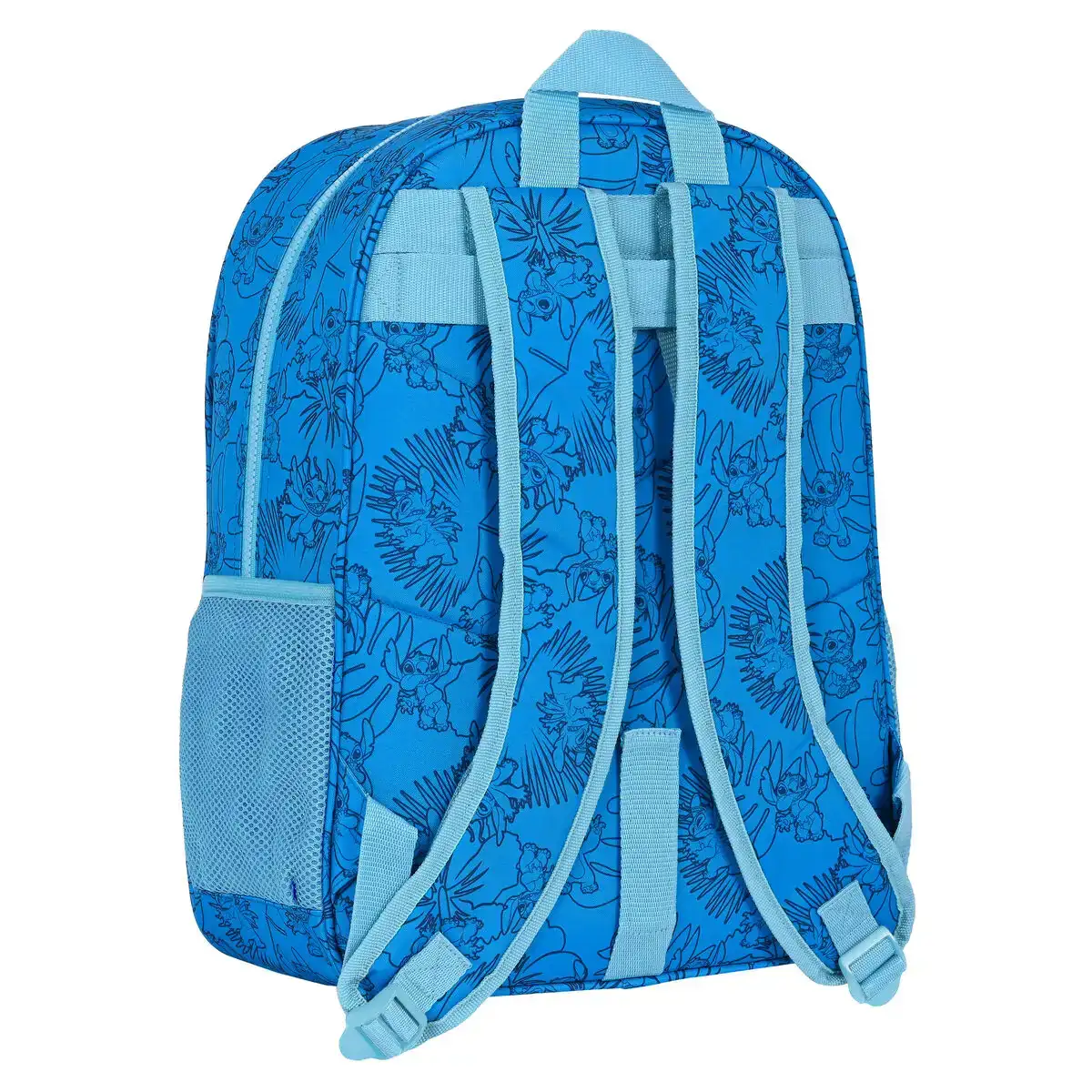 Cartable stitch bleu 33 x 42 x 14 cm_1079. DIAYTAR COTE D'IVOIRE - L'Art de Vivre le Shopping Authentique. Découvrez notre boutique en ligne et trouvez des produits qui incarnent la passion et le savoir-faire du Côte d'Ivoire.