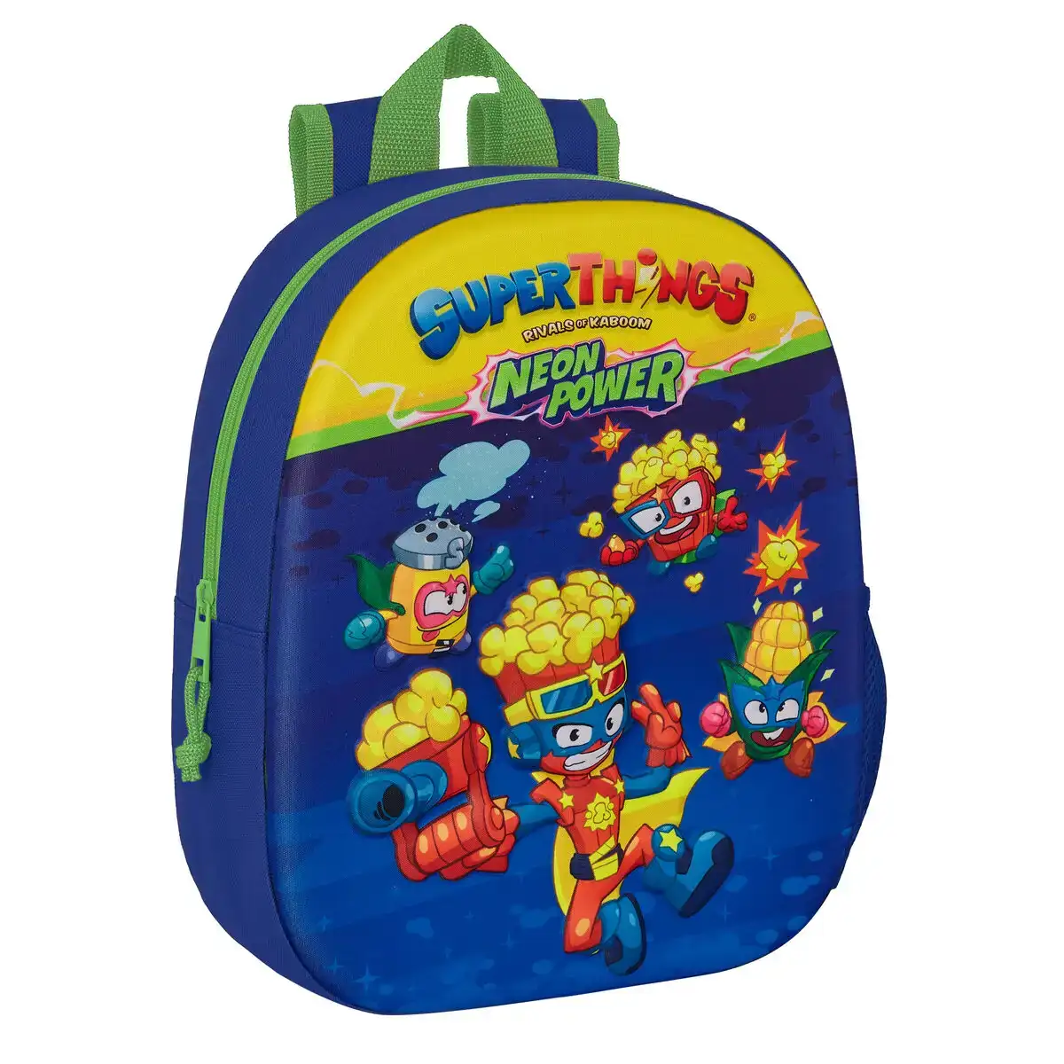 Cartable superthings 3d 27 x 33 x 10 cm bleu multicouleur_6275. Bienvenue chez DIAYTAR COTE D'IVOIRE - Où Chaque Produit a son Histoire. Découvrez notre sélection unique et trouvez des articles qui racontent la richesse culturelle et artistique du Côte d'Ivoire.