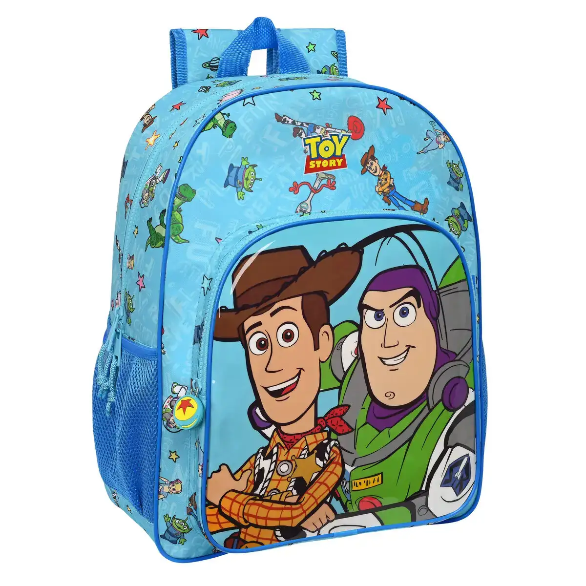 Cartable toy story ready to play bleu clair 33 x 42 x 14 cm _2761. DIAYTAR COTE D'IVOIRE - Où Choisir Devient un Acte de Découverte. Découvrez notre gamme et choisissez des produits qui éveillent votre curiosité et élargissent vos horizons.