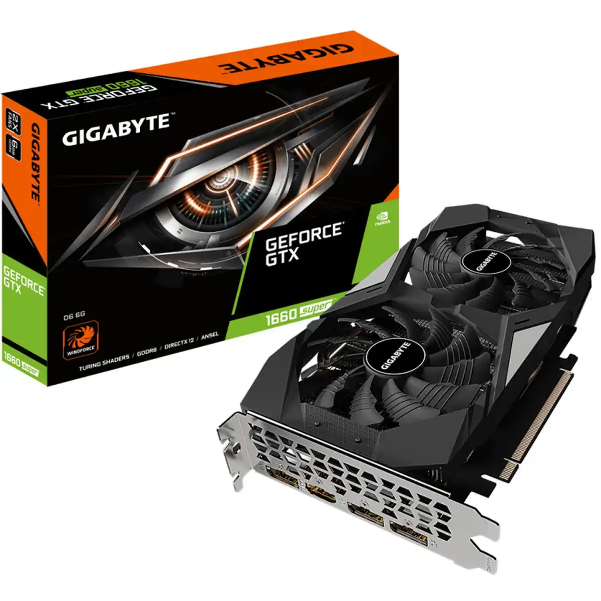 Carte graphique gigabyte gv n166sd6 6gd 6 gb gddr6 geforce r gtx 1660 super_4451. DIAYTAR COTE D'IVOIRE - L'Univers du Choix et de l'Authenticité. Explorez notre catalogue et découvrez des articles qui incarnent le patrimoine du Côte d'Ivoire et la modernité du monde.