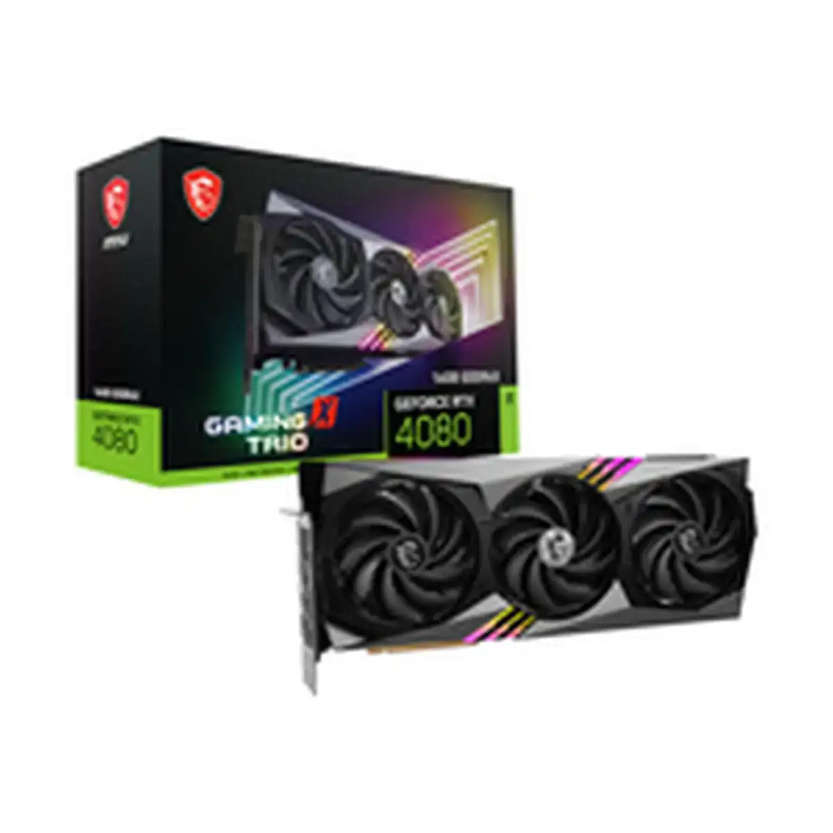 Carte graphique msi geforce rtx 4080 16gb gaming x trio nvidia geforce rtx 4080 16 gb ram_4108. DIAYTAR COTE D'IVOIRE - Votre Source de Découvertes Shopping. Naviguez à travers nos catégories et découvrez des articles qui vous surprendront et vous séduiront.