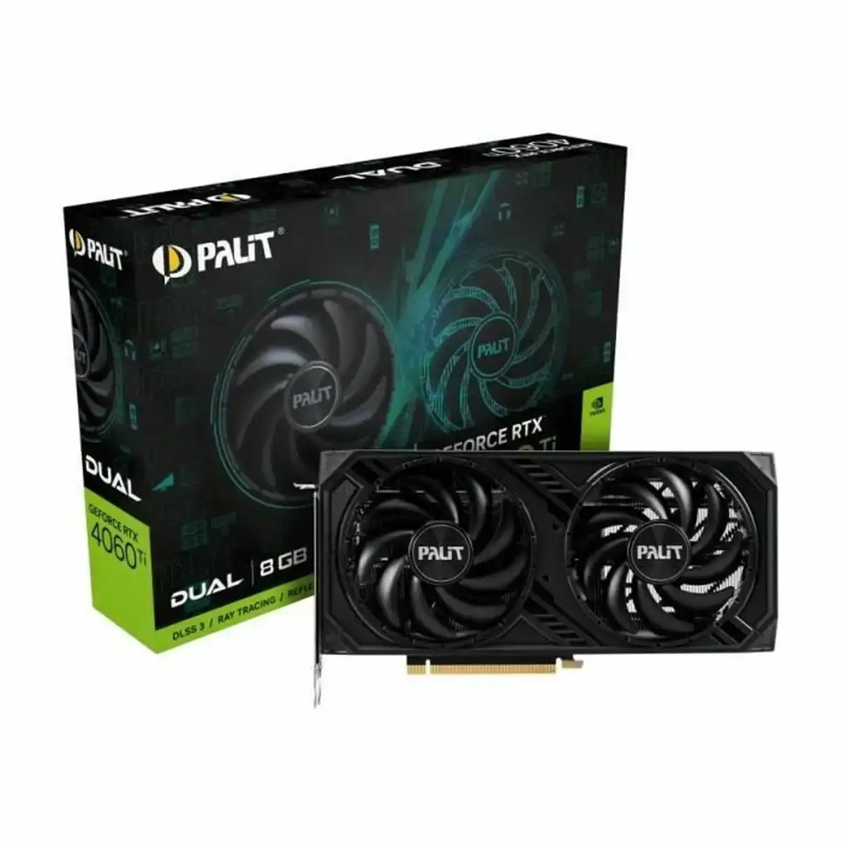 Carte graphique palit geforce rtx 4060 ti dual nvidia geforce rtx 4060 ti_2118. DIAYTAR COTE D'IVOIRE - Où Choisir est un Acte d'Amour pour le Côte d'Ivoire. Explorez notre boutique en ligne et choisissez des articles qui célèbrent la culture et l'artisanat du pays.