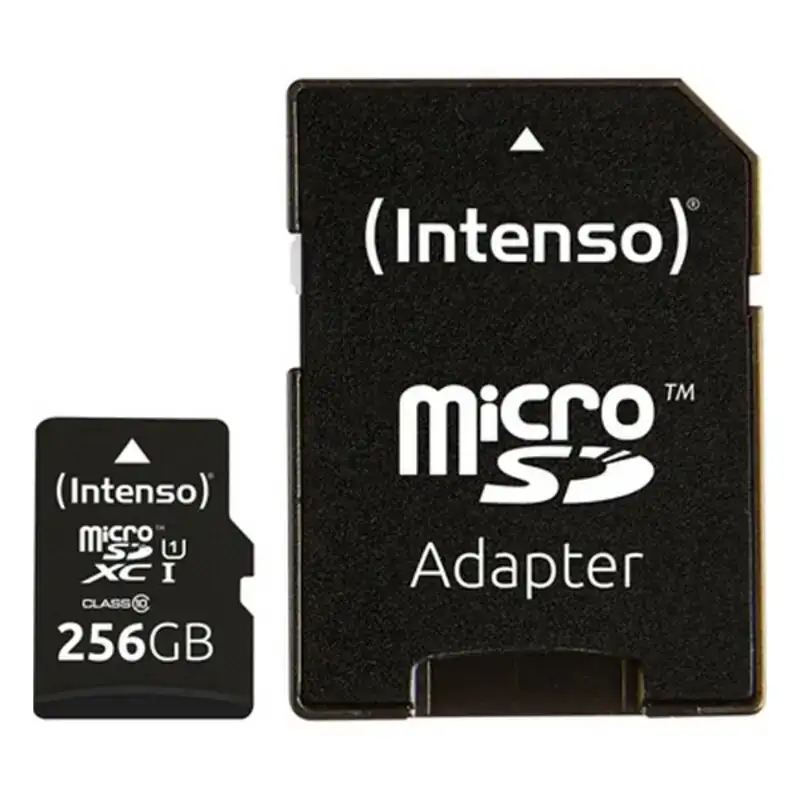 Carte memoire micro sd avec adaptateur intenso 3423492 256 gb noir_9974. DIAYTAR COTE D'IVOIRE - Votre Boutique en Ligne, Votre Histoire. Explorez notre sélection et découvrez des produits qui reflètent votre parcours et vos aspirations, un achat à la fois.