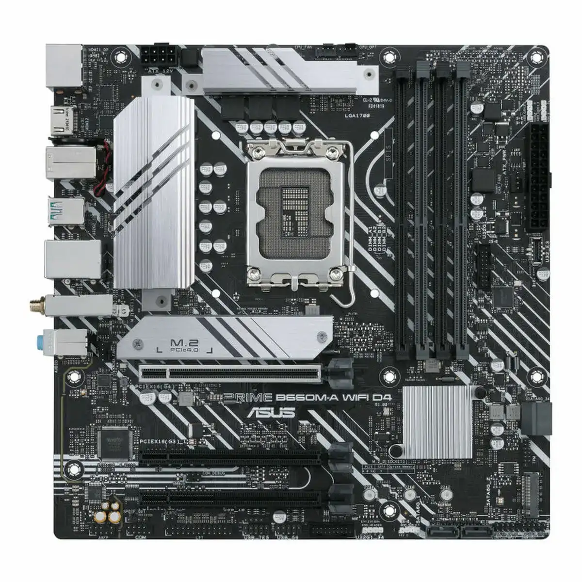 Carte mere asus prime b660m a wifi d4 lga1700 matx intel lga 1700_9377. DIAYTAR COTE D'IVOIRE - Où la Tradition Renouvelée Rencontre l'Innovation. Explorez notre gamme de produits qui fusionnent l'héritage culturel avec les besoins contemporains.