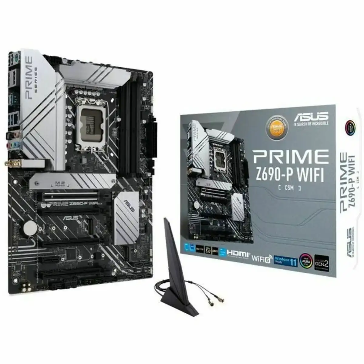 Carte mere asus prime z690 p wifi intel lga 1700_1417. Bienvenue chez DIAYTAR COTE D'IVOIRE - Où le Shopping Rencontre la Qualité. Explorez notre sélection soigneusement conçue et trouvez des produits qui définissent le luxe abordable.