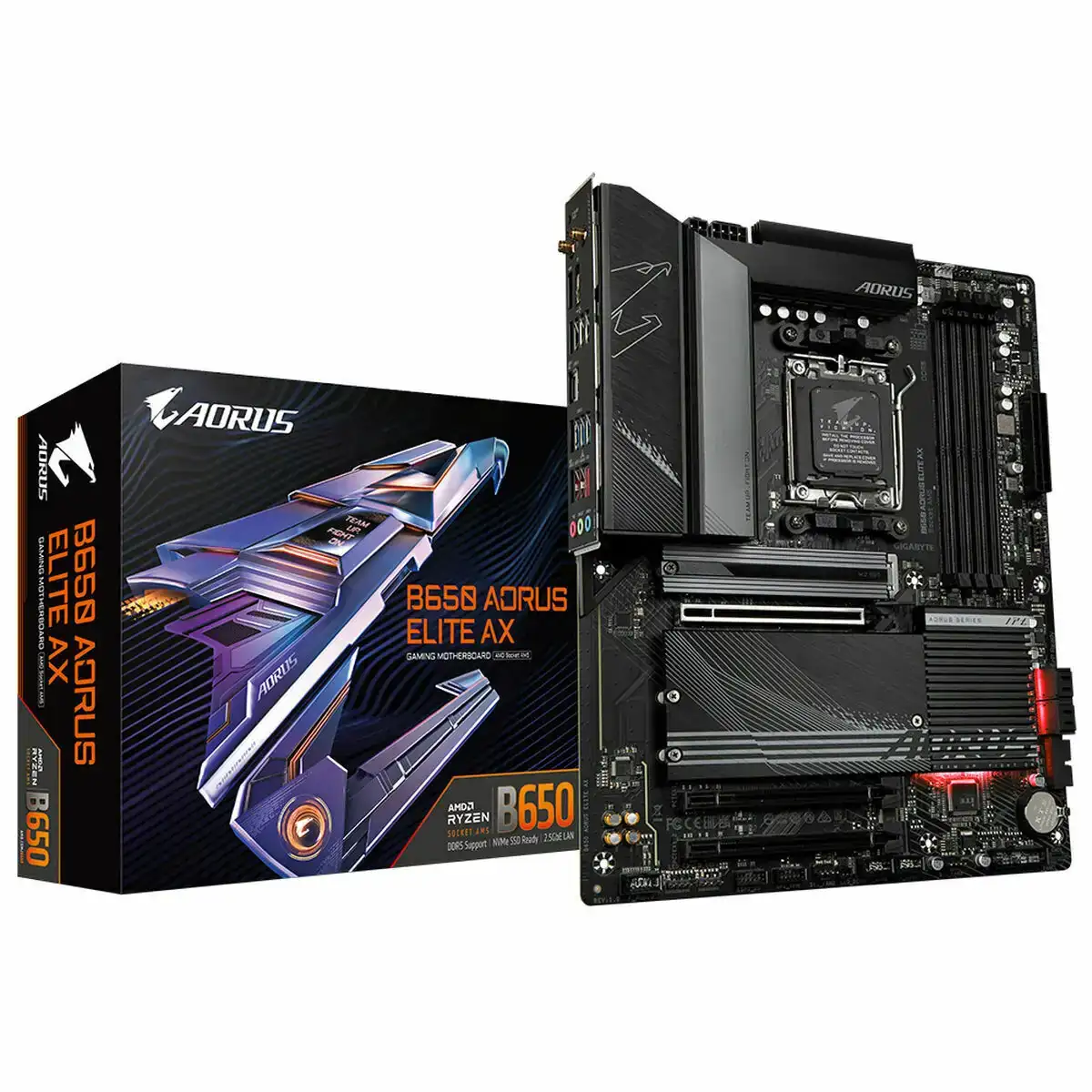 Carte Mère Gigabyte B650 AORUS ELITE AX 1.0 AMD B650 AMD AM5 AMD