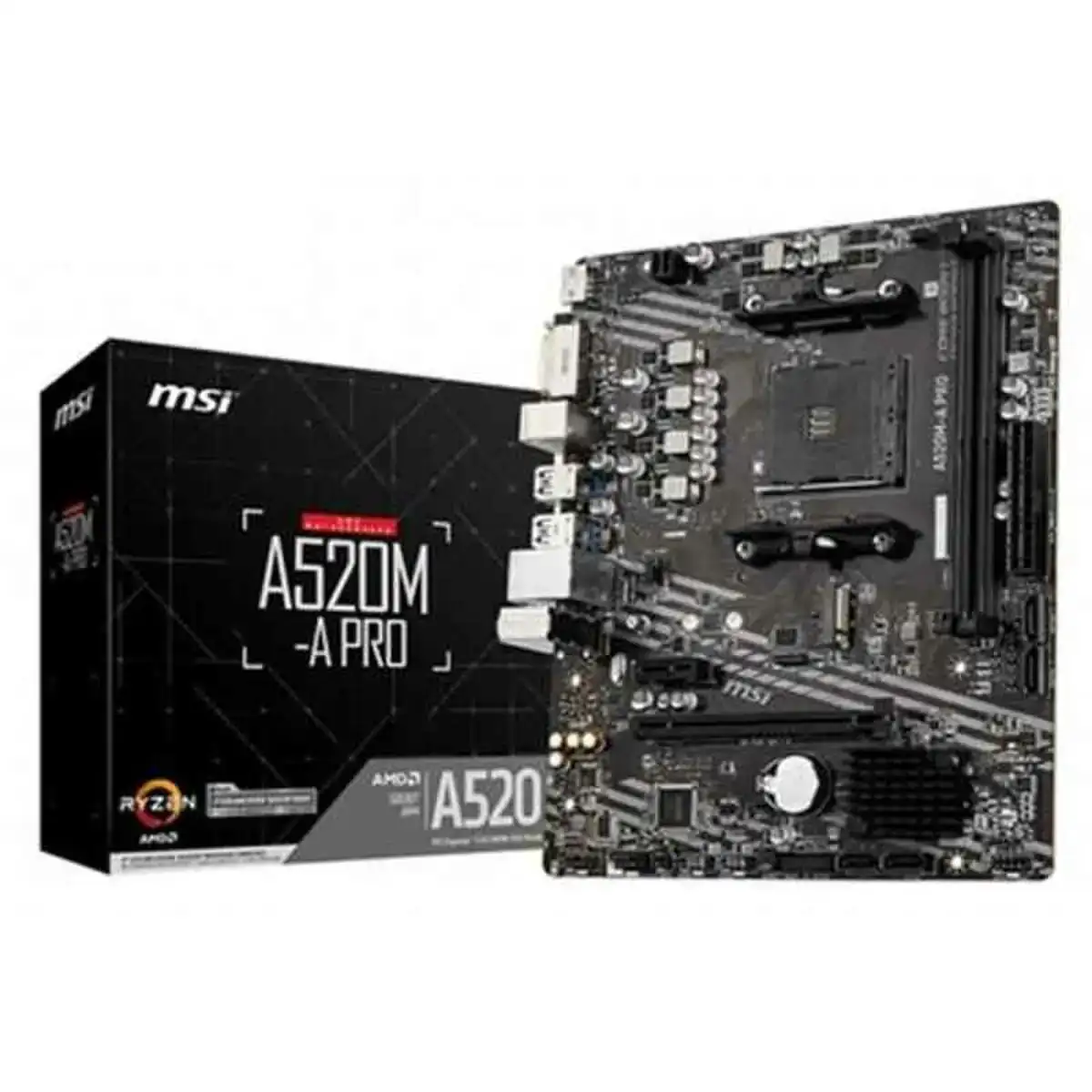 Carte mere msi 7c96 001r matx ddr4 am4 amd r a520 amd amd am4_1584. DIAYTAR COTE D'IVOIRE - Où le Shopping Devient une Aventure Culturelle. Plongez dans notre univers de produits qui célèbrent l'héritage et l'artisanat du Côte d'Ivoire.