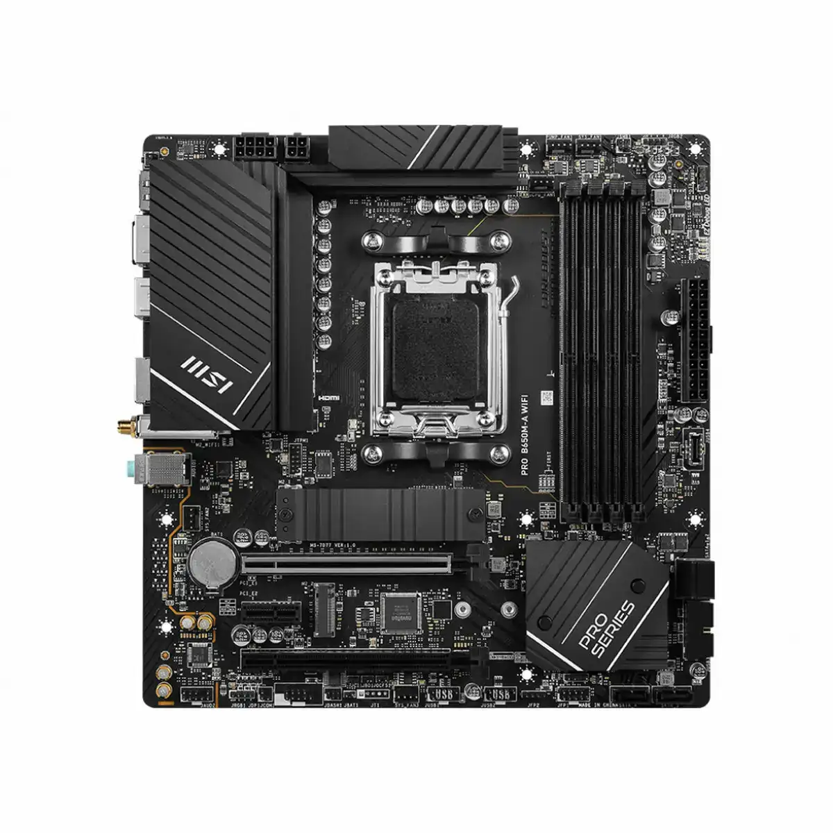 Carte mere msi pro b650m a wifi amd amd b650 amd am5_1593. Entrez dans l'Univers de DIAYTAR COTE D'IVOIRE - Où la Tradition S'unit à la Modernité. Explorez notre sélection pour trouver des produits qui allient héritage et innovation.