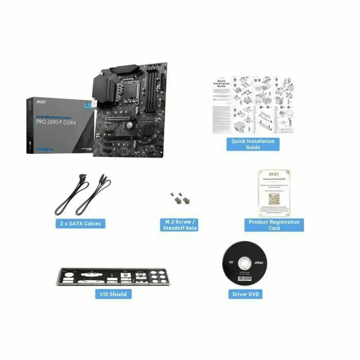 Carte mere msi pro z690 p ddr4 intel lga 1700_2140. DIAYTAR COTE D'IVOIRE - Votre Destination pour un Shopping Réfléchi. Découvrez notre gamme variée et choisissez des produits qui correspondent à vos valeurs et à votre style de vie.