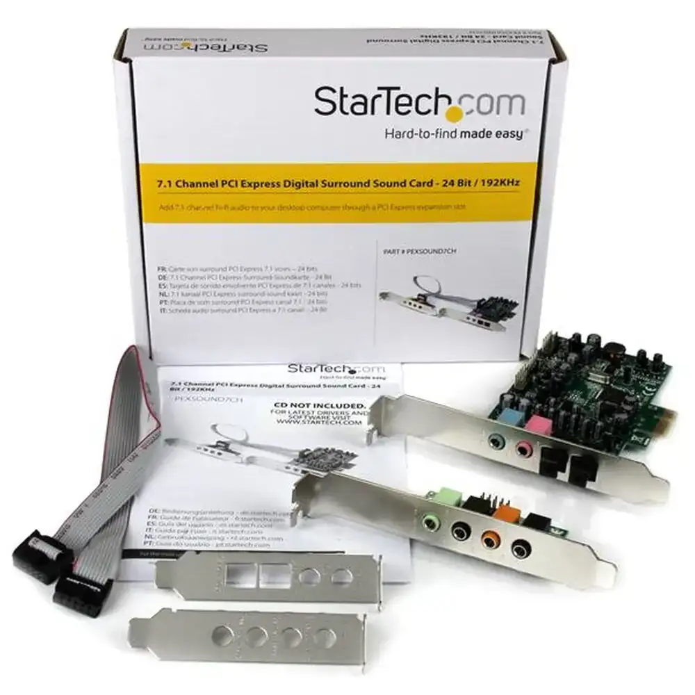 Carte son startech pexsound7ch _9175. DIAYTAR COTE D'IVOIRE - Votre Destination Shopping Inspirante. Explorez notre catalogue pour trouver des articles qui stimulent votre créativité et votre style de vie.