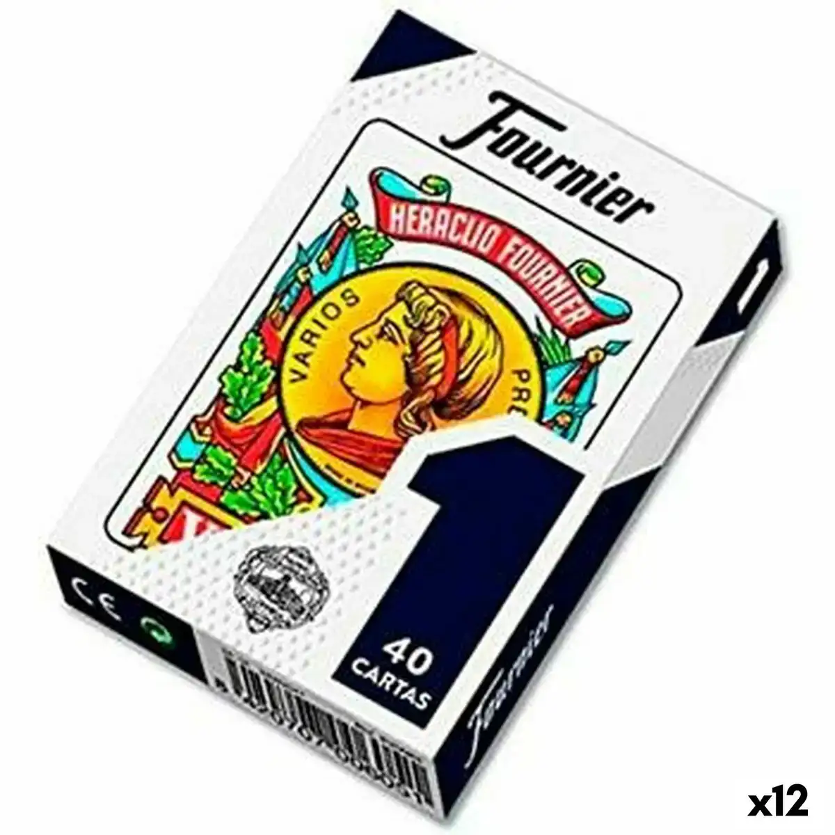 Cartes a jouer espagnoles 40 cartes fournier 12 unites 61 5 x 95 mm _8653. DIAYTAR COTE D'IVOIRE - Votre Destination Shopping Incontournable. Parcourez nos rayons virtuels et trouvez des articles qui répondent à tous vos besoins, du quotidien à l'exceptionnel.