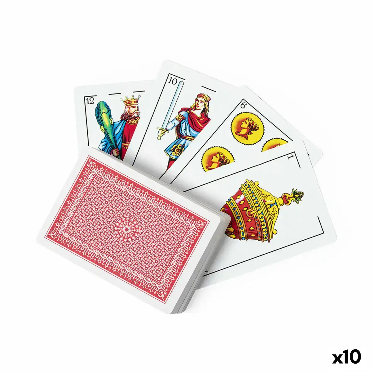 Cartes a jouer espagnoles 50 cartes 141023 10 unites _4418. DIAYTAR COTE D'IVOIRE - Là où la Tradition Devient Tendance. Naviguez à travers notre boutique en ligne et choisissez des produits qui allient l'authenticité au contemporain.