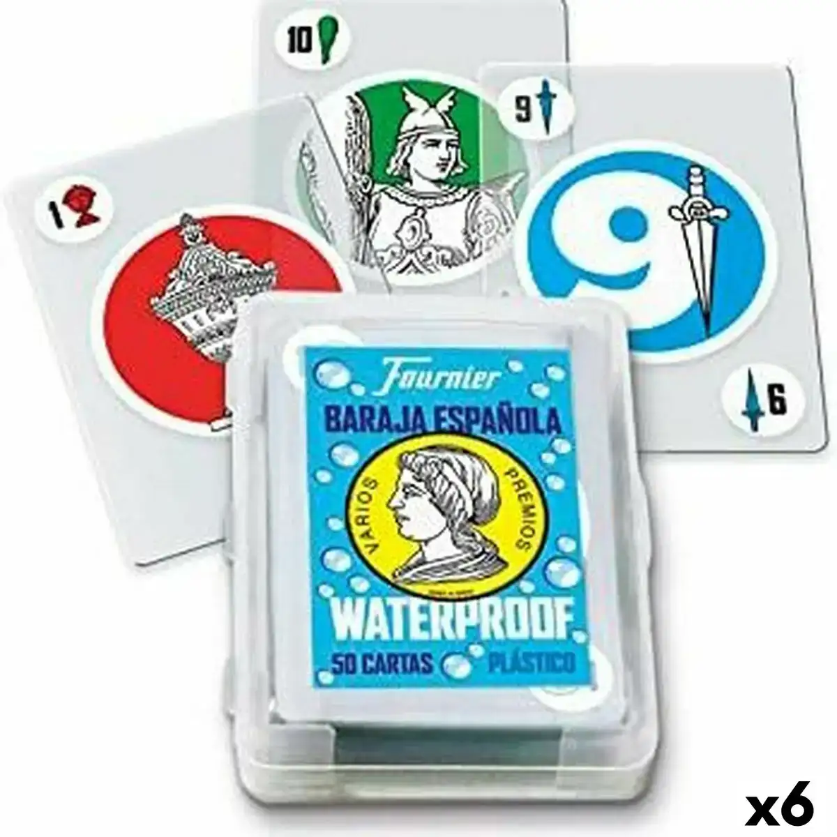 Cartes a jouer espagnoles 50 cartes fournier plastique 6 pieces_4331. Entrez dans l'Univers de DIAYTAR COTE D'IVOIRE - Où Chaque Produit est une Découverte. Explorez notre gamme variée et trouvez des articles qui vous surprennent et vous inspirent.
