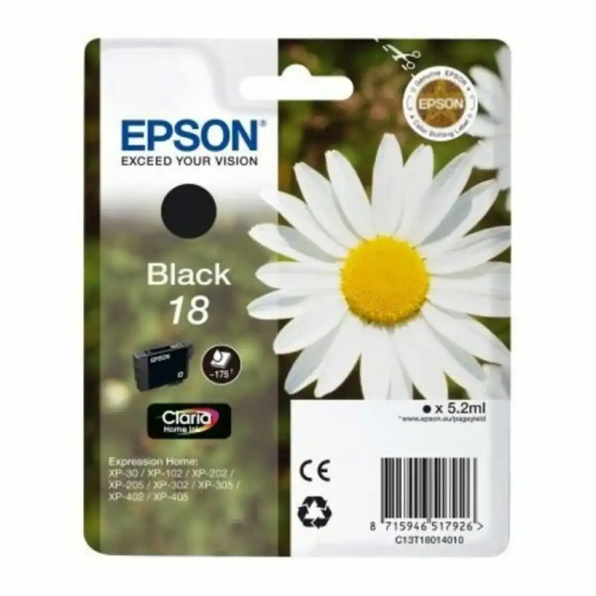 Cartouche d encre compatible epson 18 noir_6603. Votre Destination de Choix: DIAYTAR COTE D'IVOIRE - Où l'Authenticité Rencontre la Commodité. Faites l'expérience de magasiner en ligne pour des articles qui incarnent la richesse culturelle et la modernité du Côte d'Ivoire.