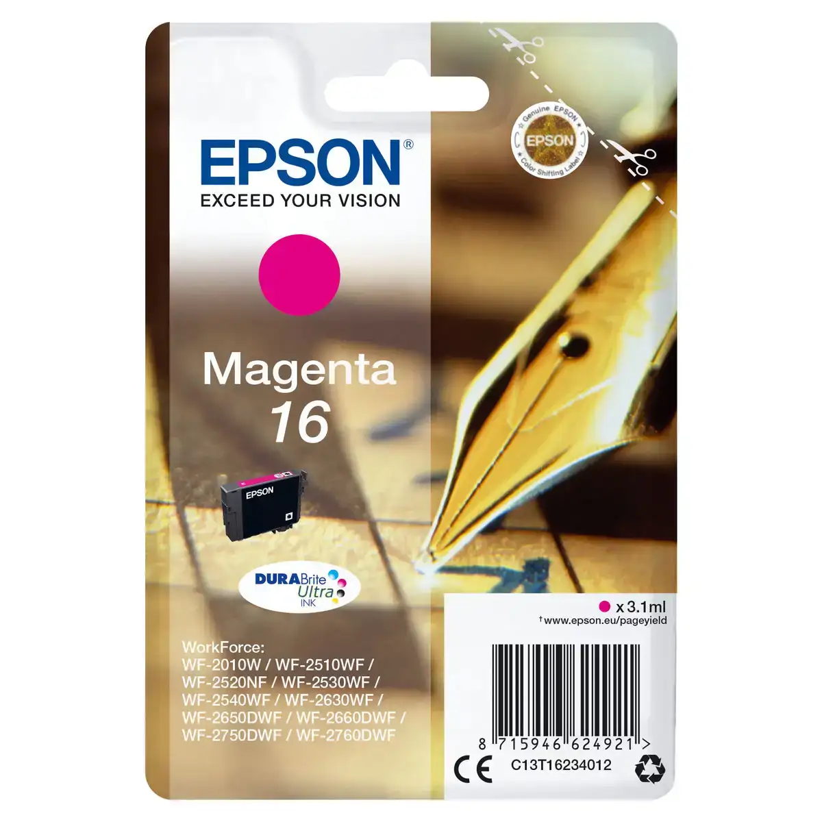 Cartouche d encre compatible epson c13t16234022 magenta_6840. DIAYTAR COTE D'IVOIRE - L'Art de Vivre le Shopping Éthique. Parcourez notre gamme et choisissez des produits qui reflètent notre engagement envers des pratiques durables.