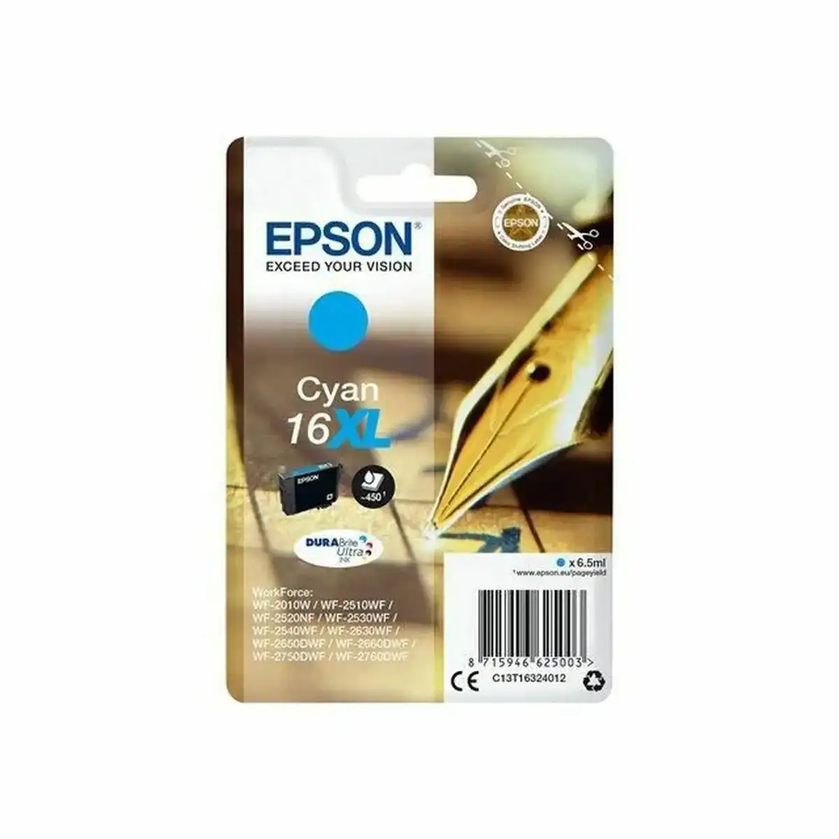 Cartouche d encre compatible epson c13t16324012 cyan_5108. Bienvenue sur DIAYTAR COTE D'IVOIRE - Votre Source de Trouvailles Uniques. Explorez nos rayons virtuels pour dénicher des trésors que vous ne trouverez nulle part ailleurs, allant des trésors artisanaux aux articles tendance.