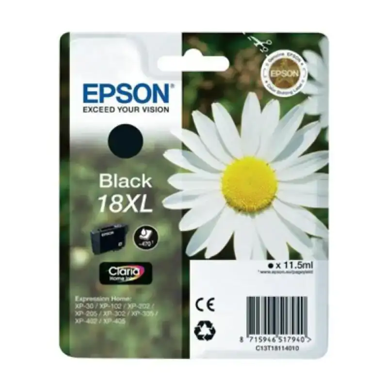 Cartouche d encre compatible epson c13t18114022 noir_8230. DIAYTAR COTE D'IVOIRE - Où Choisir Devient une Découverte. Explorez notre boutique en ligne et trouvez des articles qui vous surprennent et vous ravissent à chaque clic.