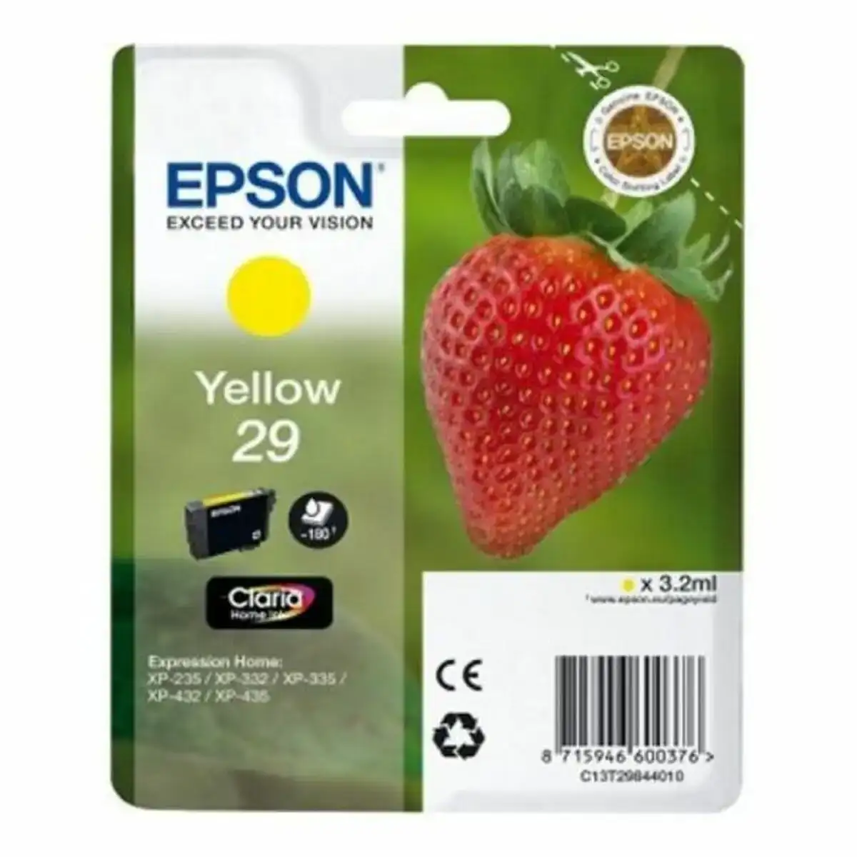 Cartouche d encre compatible epson c13t29844022 jaune_1563. DIAYTAR COTE D'IVOIRE - L'Art de Vivre l'Excellence au Quotidien. Explorez notre gamme et choisissez des produits qui ajoutent une note de prestige à votre vie.