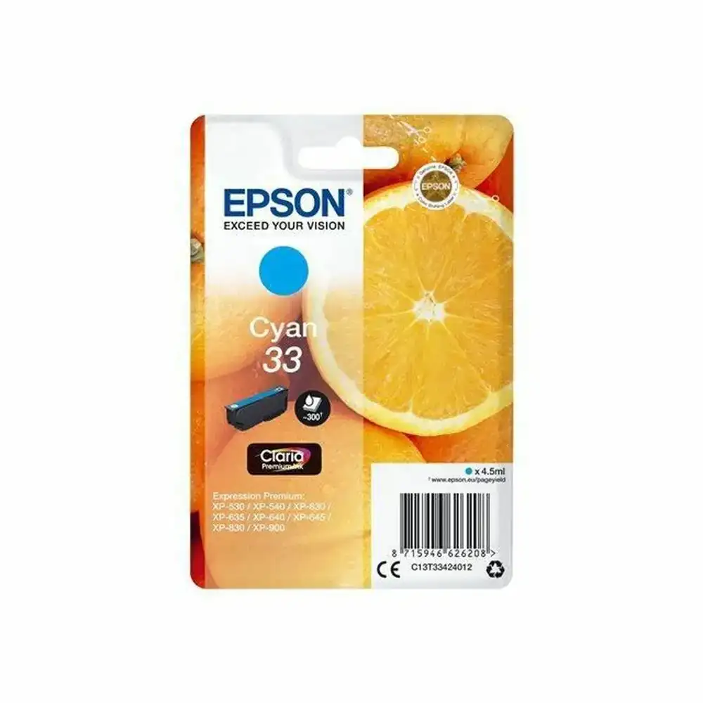 Cartouche d encre compatible epson c13t33424012 cyan_4672. DIAYTAR COTE D'IVOIRE - Où le Shopping est un Plaisir Engagé. Parcourez notre catalogue et choisissez des produits qui respectent vos valeurs et vos attentes.