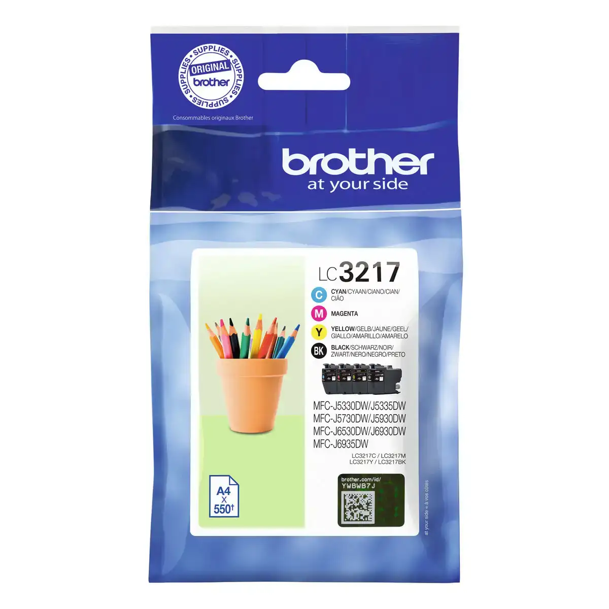 Cartouche d encre originale brother lc3217val multicouleur_4730. DIAYTAR COTE D'IVOIRE - Là où Chaque Produit Est une Trouvaille. Explorez notre sélection minutieuse et découvrez des articles qui correspondent à votre style de vie et à vos aspirations.
