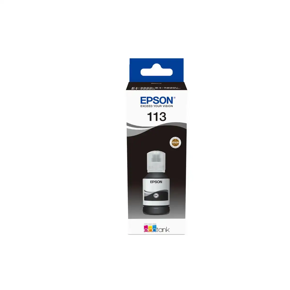 Cartouche d encre originale epson 113 ecotank pigment black ink bottle noir 140 ml_6214. Entrez dans DIAYTAR COTE D'IVOIRE - Où Chaque Détail Compte. Explorez notre boutique en ligne pour trouver des produits de haute qualité, soigneusement choisis pour répondre à vos besoins et vos désirs.