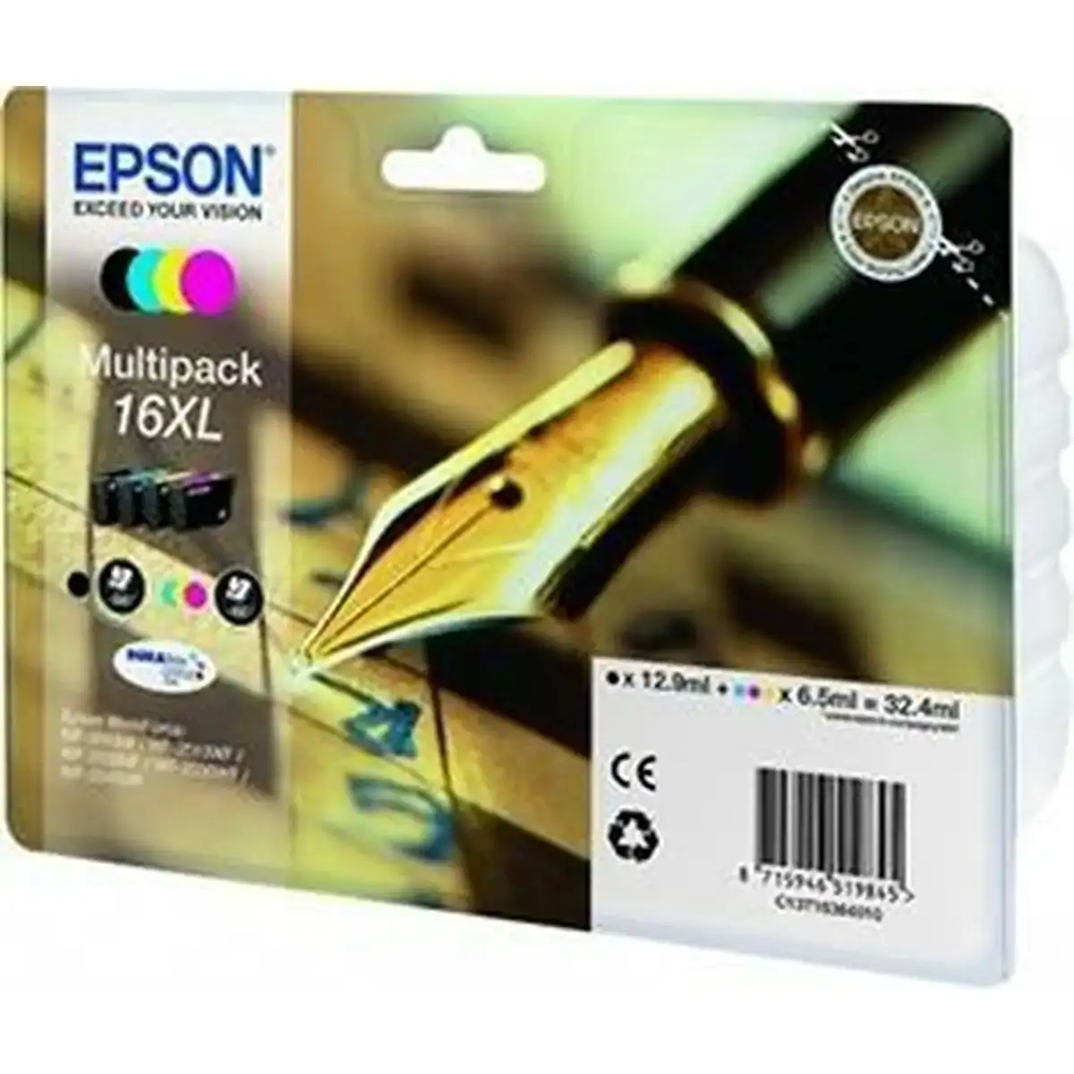 Cartouche d encre originale epson 16xl multicouleur_3356. DIAYTAR COTE D'IVOIRE - L'Art de Vivre l'Élégance Accessible. Parcourez notre gamme variée et choisissez des produits qui ajoutent une touche de sophistication à votre style.