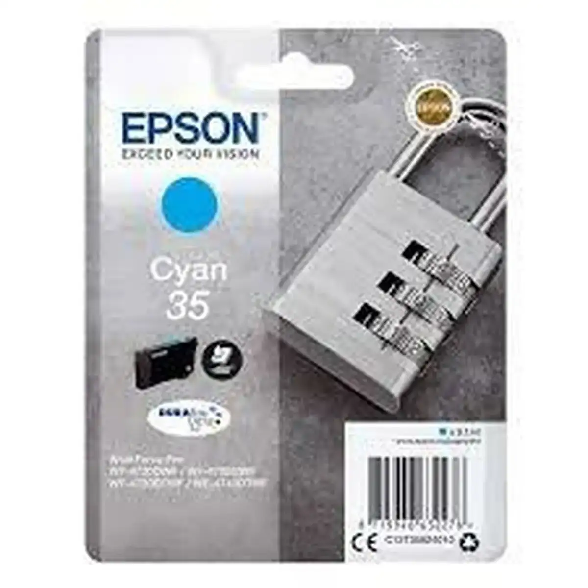Cartouche d encre originale epson 35 16 1 ml cyan_1489. Entrez dans le Monde de DIAYTAR COTE D'IVOIRE - Où Chaque Article Raconte une Histoire Unique. Explorez notre boutique en ligne pour dénicher des trésors qui incarnent l'âme du Côte d'Ivoire.