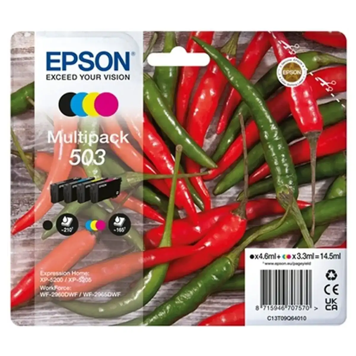 Cartouche d encre originale epson 503 multicouleur_9147. DIAYTAR COTE D'IVOIRE - Là où Chaque Clic Compte. Parcourez notre boutique en ligne et laissez-vous guider vers des trouvailles uniques qui enrichiront votre quotidien.