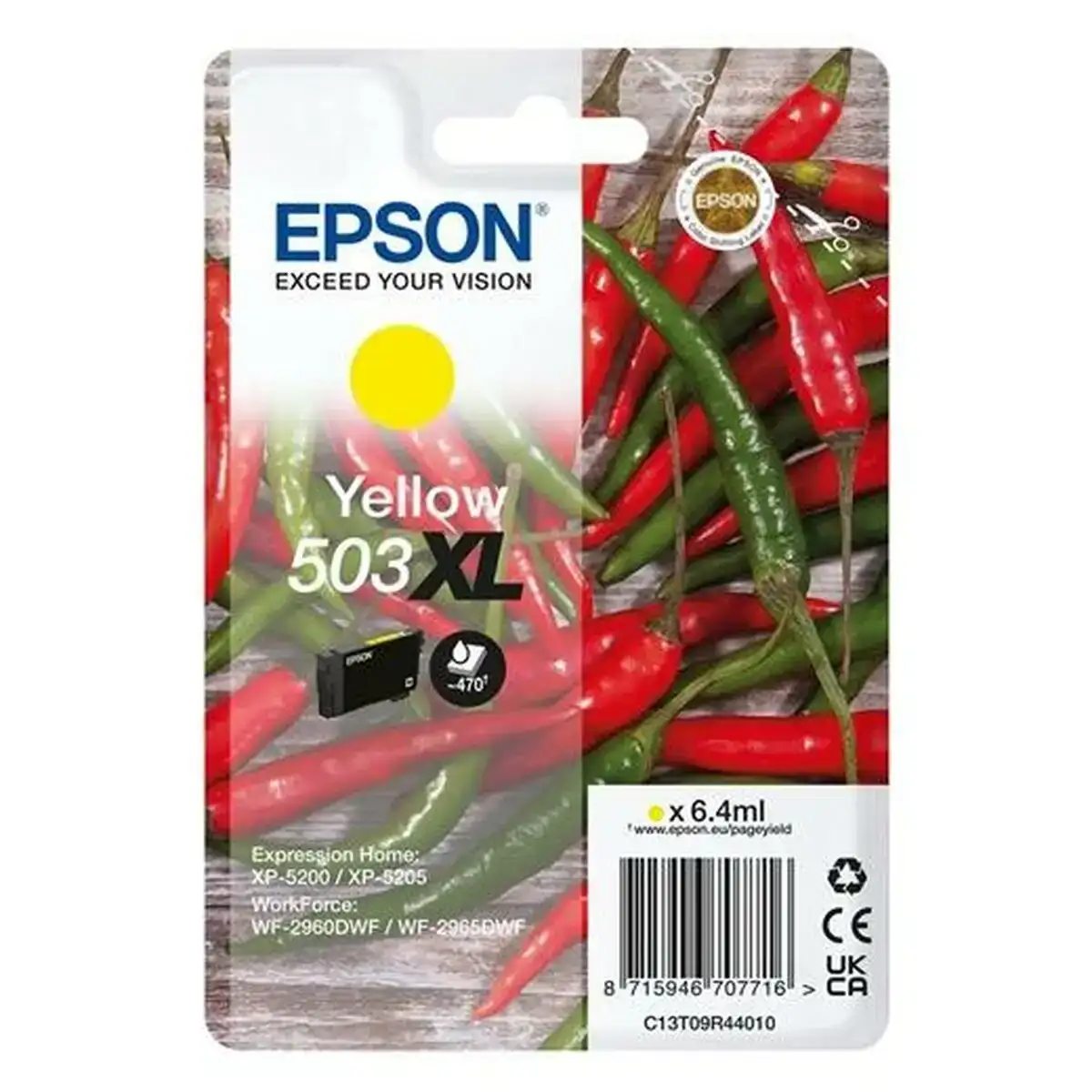 Cartouche d encre originale epson 503xl jaune_7119. Entrez dans l'Univers de DIAYTAR COTE D'IVOIRE - Où l'Authenticité Renouvelle Votre Quotidien. Explorez notre gamme de produits et trouvez des articles qui reflètent votre essence.